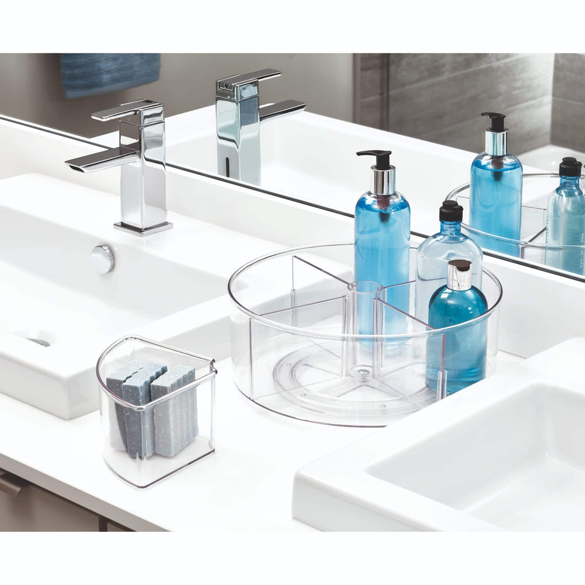 iDesign x The Home Edit – Divided Lazy Susan – 03977CEU – detail view 5