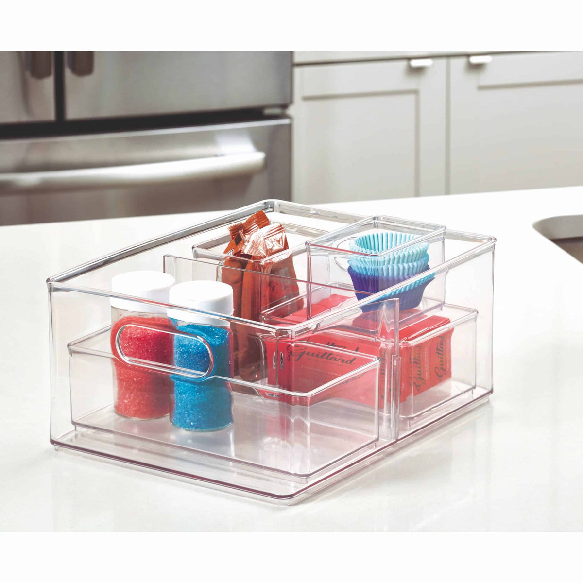 iDesign x The Home Edit – Multipurpose box divided – – detail view 5