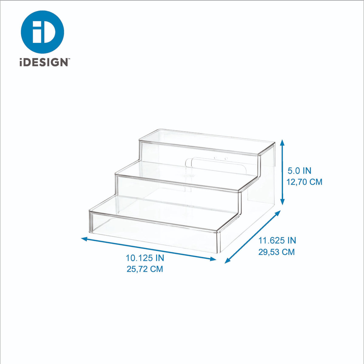 iDesign x The Home Edit – Three-tier organizer – 03987CEU – detail view 2