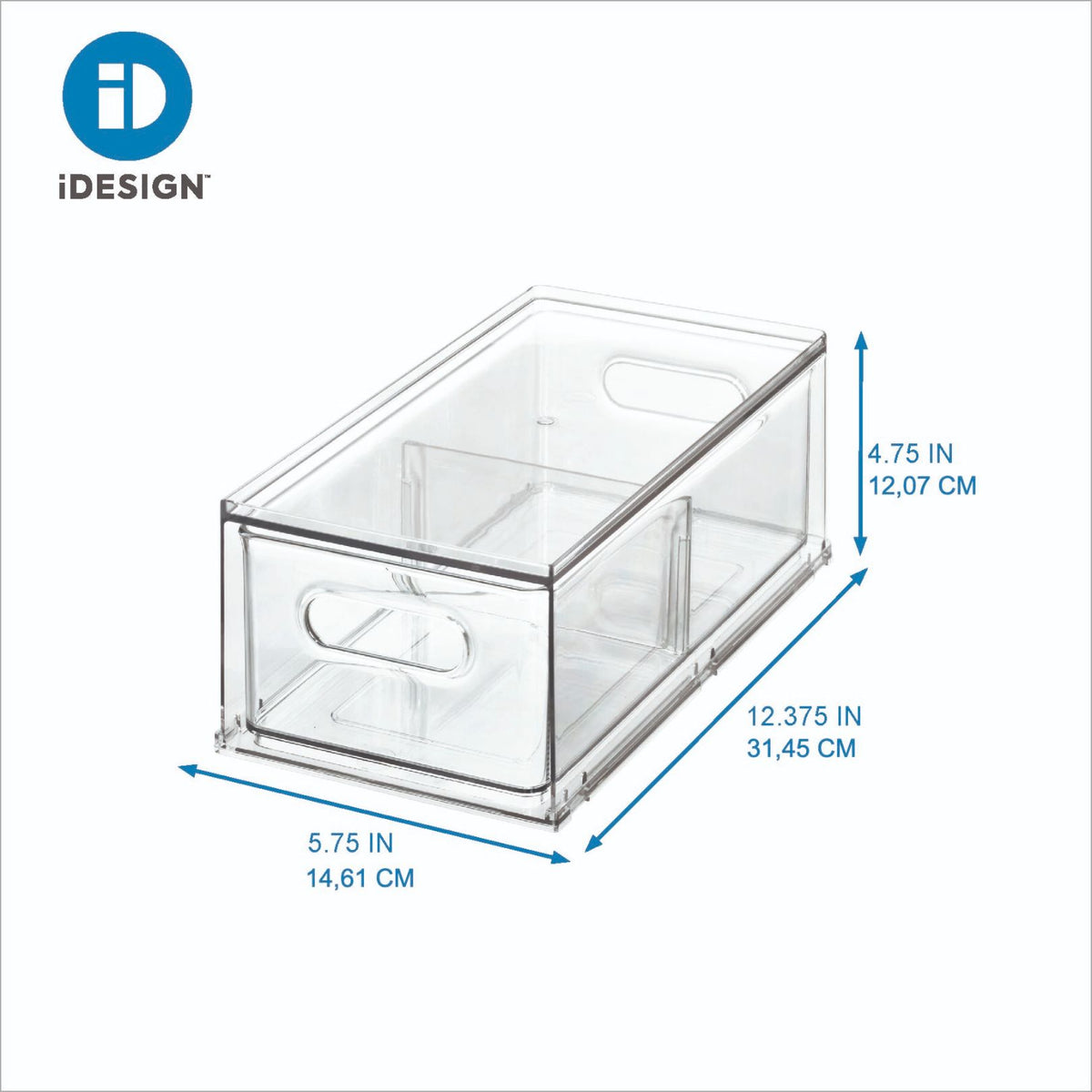 iDesign x The Home Edit – / – divided box for fridge – 4356 – detail view 2