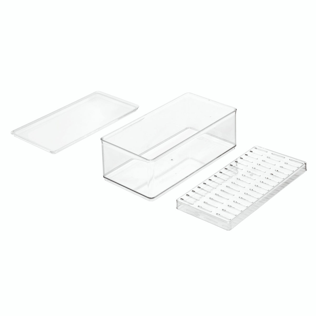 iDesign x The Home Edit – Storage box for fridge with lid – – detail view 4