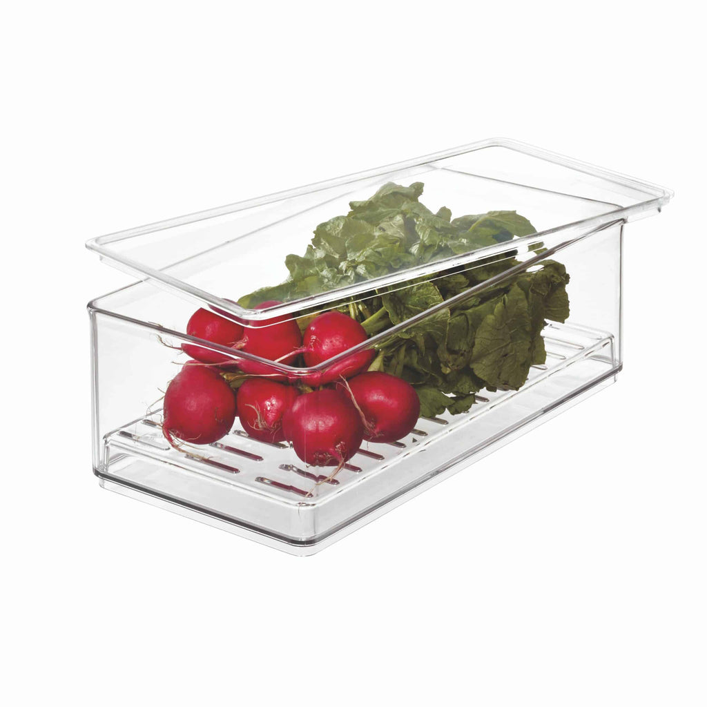 iDesign x The Home Edit – Storage box for fridge with lid – – detail view 7