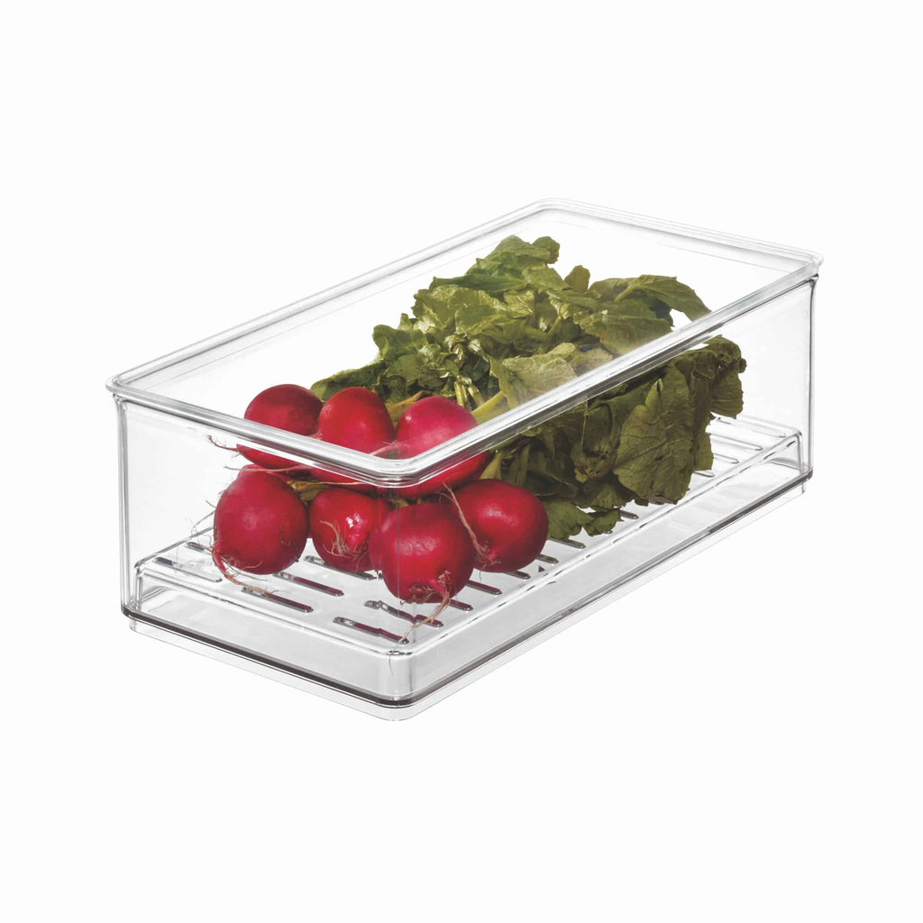 iDesign x The Home Edit – Storage box for fridge with lid – – detail view 8