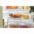 iDesign x The Home Edit – Storage box for fridge with lid – – detail view 9