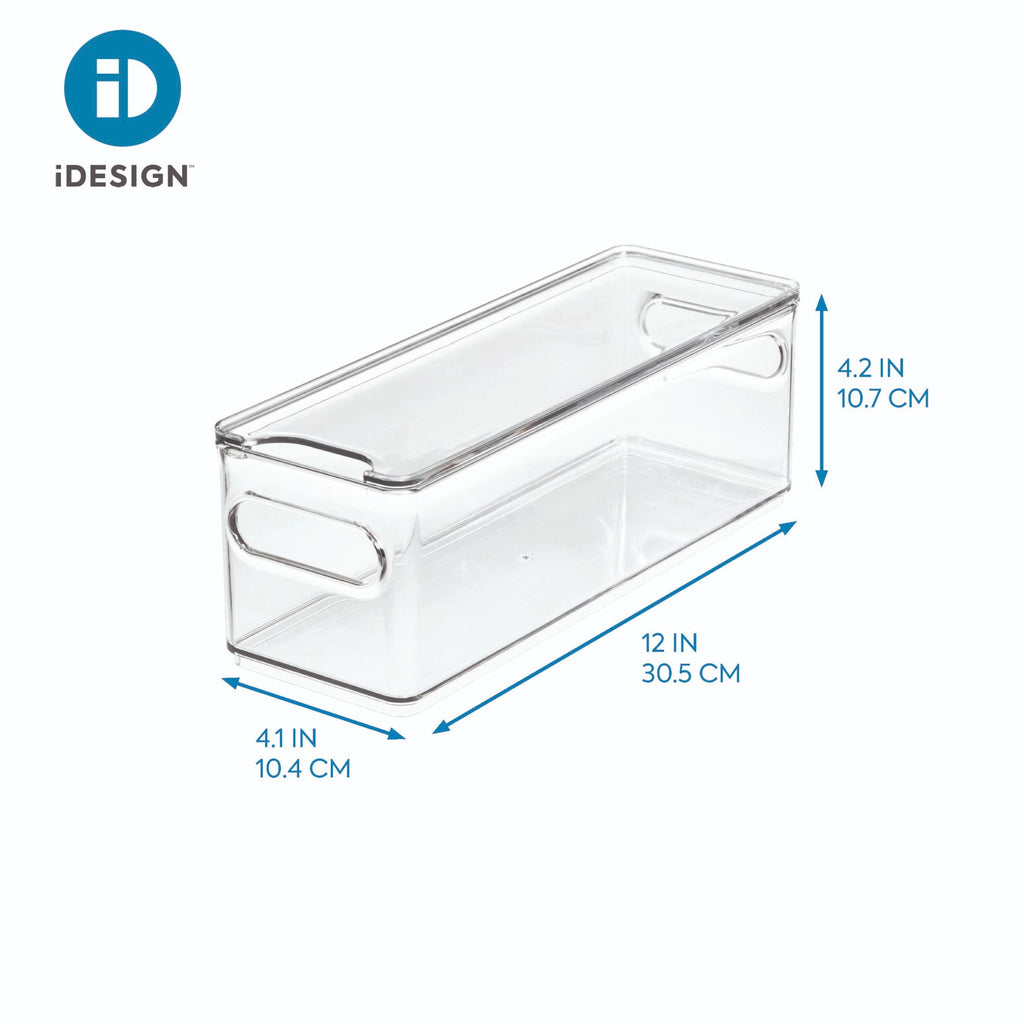 iDesign x The Home Edit – Narrow box for fridge with lid – – detail view 2