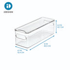 iDesign x The Home Edit – Narrow box for fridge with lid – – detail view 2