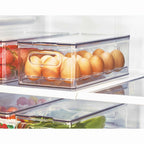 iDesign x The Home Edit – Box for eggs for fridge with lid – – detail view 6
