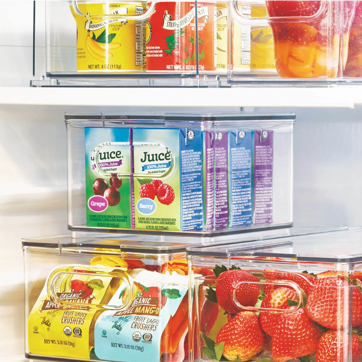 iDesign x The Home Edit – Small box for fridge with lid – – detail view 8