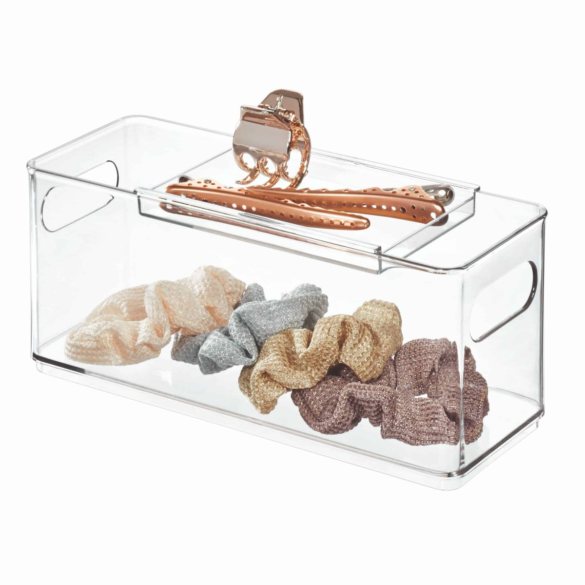 iDesign x The Home Edit – Two-piece box with sliding tray – – detail view 3