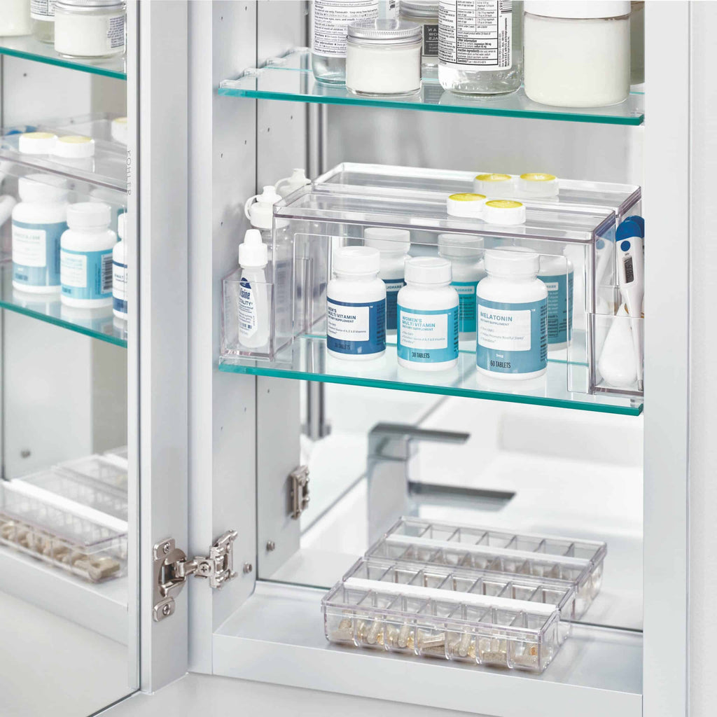 iDesign x The Home Edit – Two-tier organizer for narrow – detail view 8