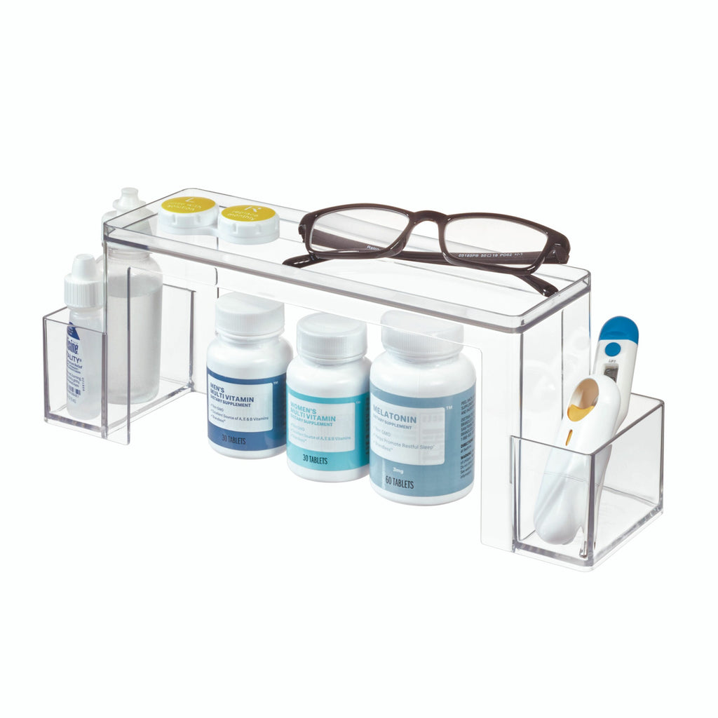 iDesign x The Home Edit – Two-tier organizer for narrow – detail view 3