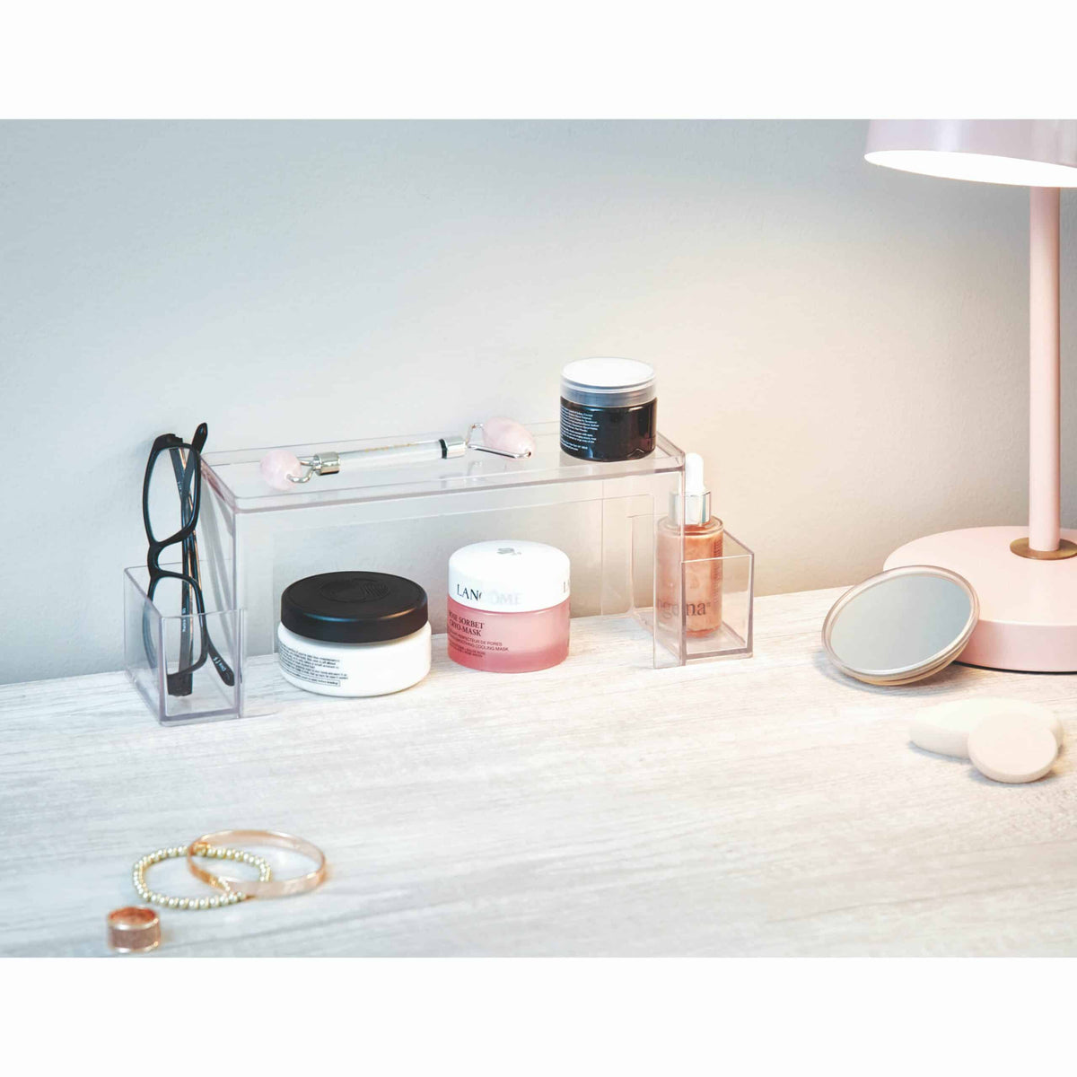 iDesign x The Home Edit – Two-tier organizer for narrow – detail view 5