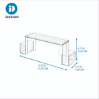 iDesign x The Home Edit – Two-tier organizer for narrow – detail view 2