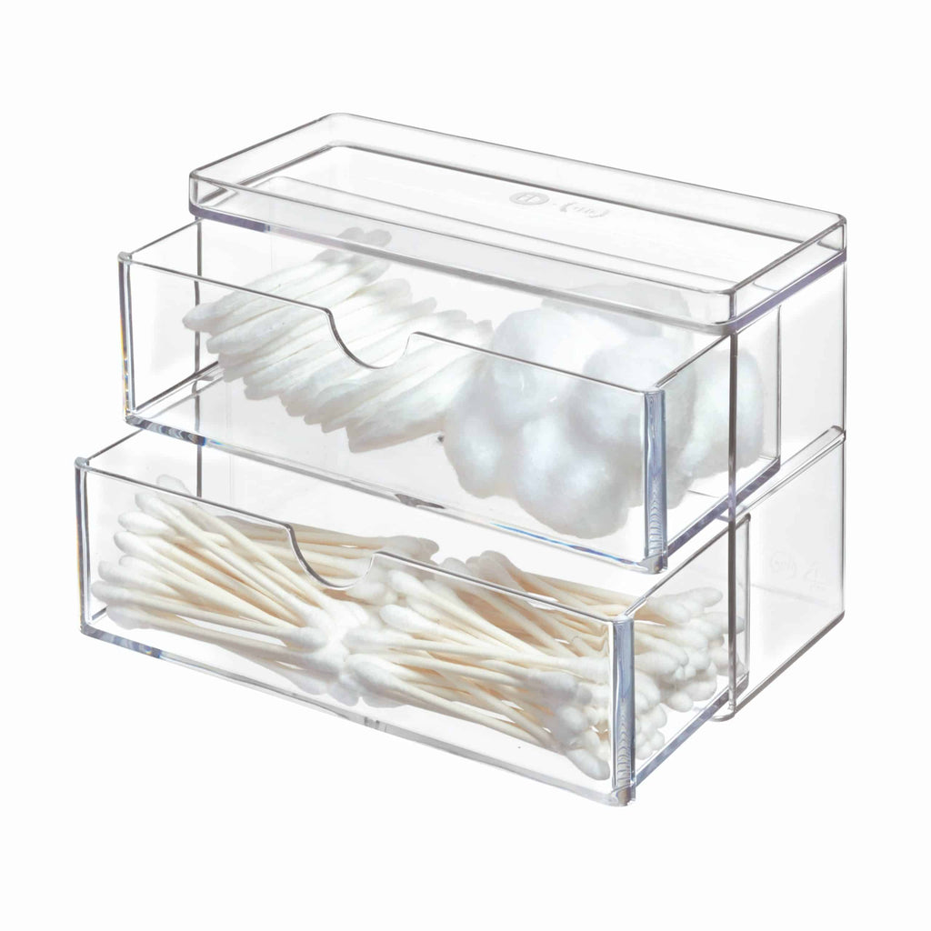 iDesign x The Home Edit – Mini organizer with 2 drawers – – detail view 4