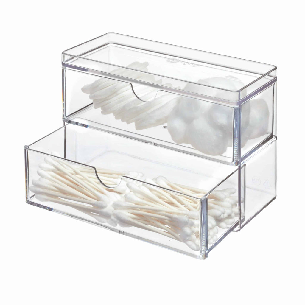 iDesign x The Home Edit – Mini organizer with 2 drawers – – detail view 5