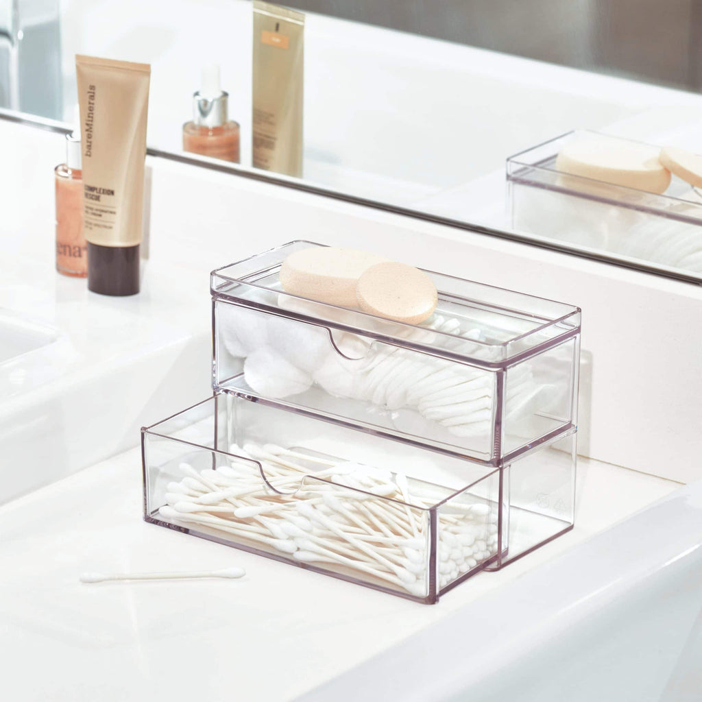 iDesign x The Home Edit – Mini organizer with 2 drawers – – detail view 7
