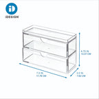 iDesign x The Home Edit – Mini organizer with 2 drawers – – detail view 2
