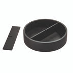 iDesign x The Home Edit – Wooden divided Lazy Susan black – – detail view 3