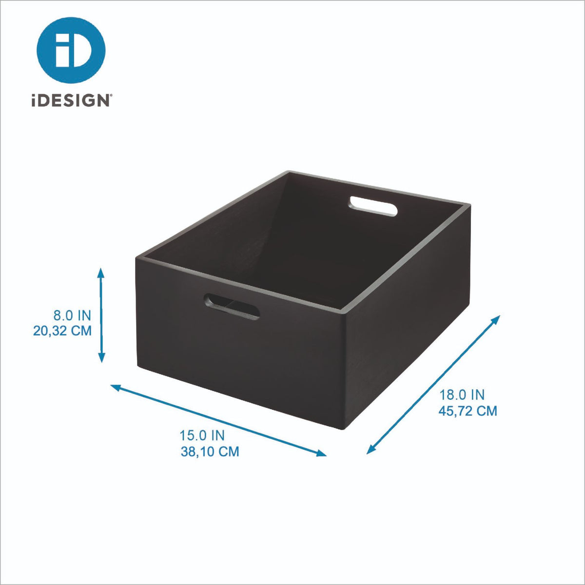 iDesign x The Home Edit – XL box black – 05038CEU – detail view 2