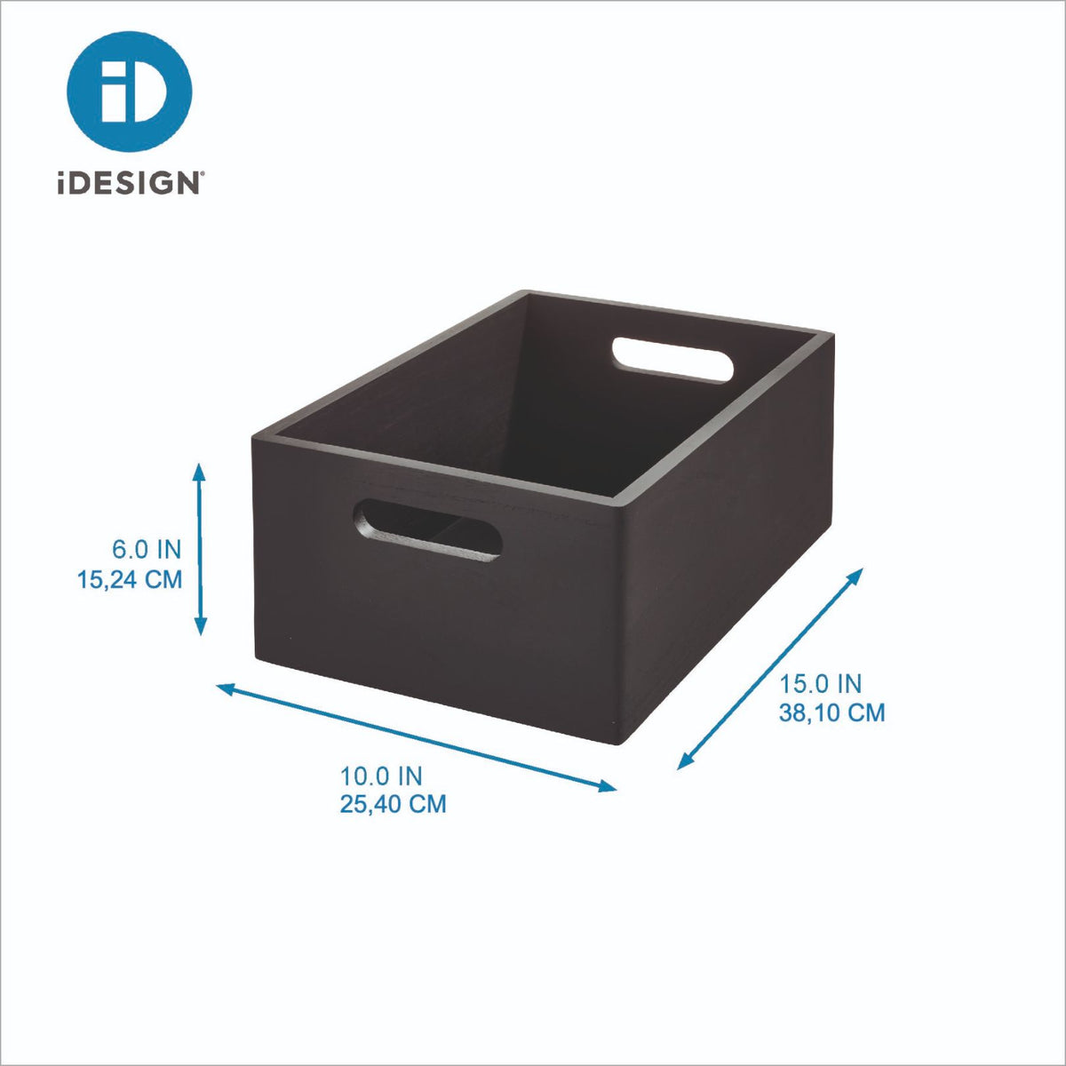 iDesign x The Home Edit – Large universal box black – – detail view 2