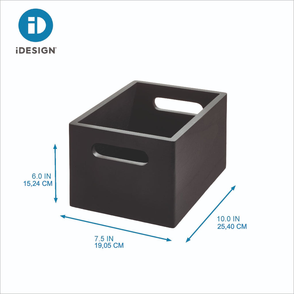iDesign x The Home Edit – Universal box narrow black – – detail view 2