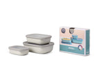 Mepal – Food Container Set CIRQULA – 0.5 L / 1.0 and 2.0 L