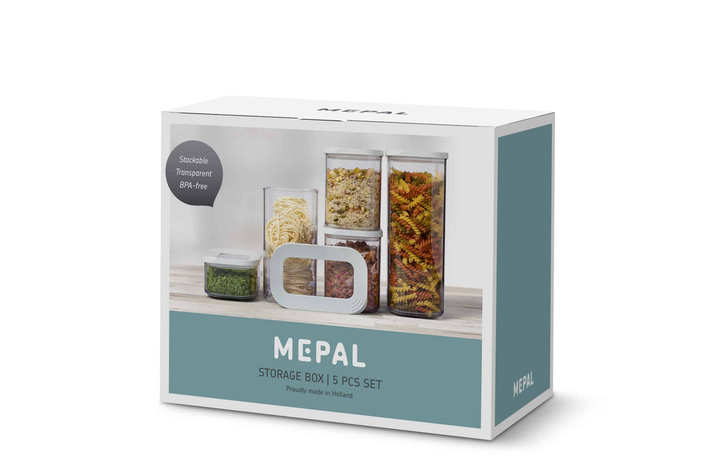 Mepal – Cold-cuts container, MODULA – 3 x 0.55 L – detail view 4