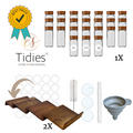Tidies – Set – Tidies spice jars acacia + 2 x Tidies acacia