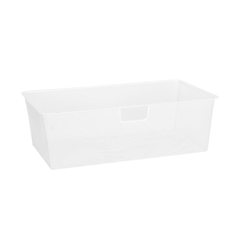 Elfa – Perforated basket 58.0x32.7x18.5 white – 136290