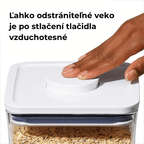 OXO – POP Good Grips Container Set of 3 – rectangle – detail view 3