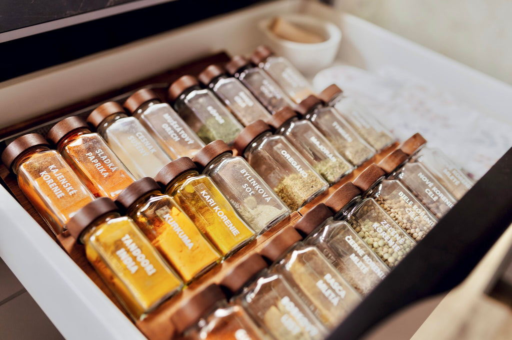 Tidies – 280 labels for spice jars – DE – detail view 6