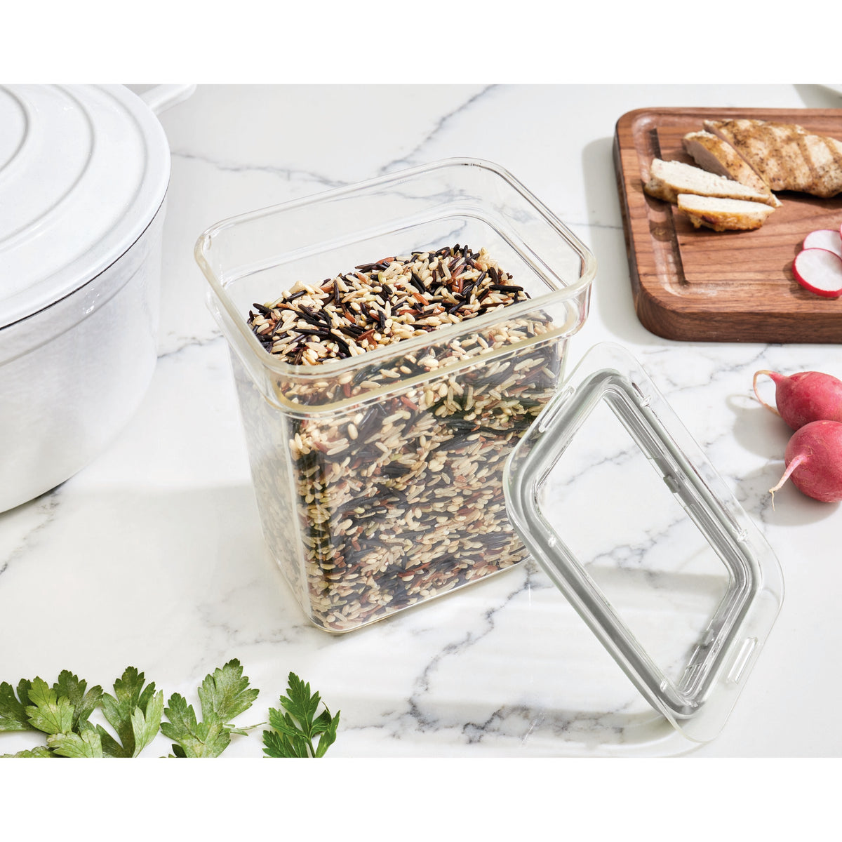 iDesign – Container for dry food small, tall – 23025EU – detail view 7