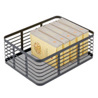 iDesign – Carson steel basket 40 x 30 x 15 – black – 25934 – detail view 7