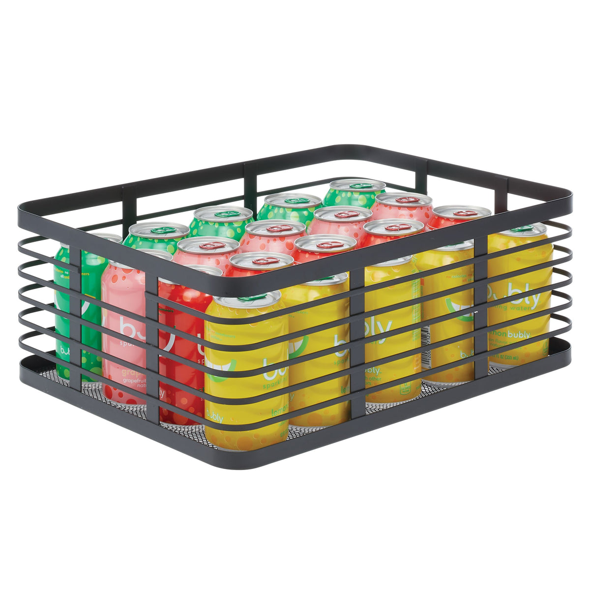 iDesign – Carson steel basket 40 x 30 x 15 – black – 25934 – detail view 8