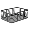 iDesign – Carson steel basket 40 x 30 x 15 – black – 25934