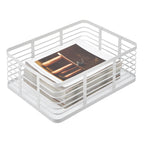 iDesign – Carson steel basket 40 x 30 x 15 – white – 25935 – detail view 10