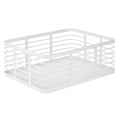 iDesign – Carson steel basket 40 x 30 x 15 – white – 25935