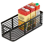 iDesign – Carson steel basket 40 x 15 x 13 – black – 25936 – detail view 5