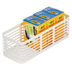iDesign – Carson steel basket 40 x 15 x 13 – white – 25937 – detail view 5