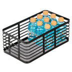 iDesign – Carson steel basket 40 x 23 x 15 – black – 25938 – detail view 5