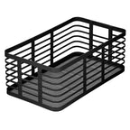 iDesign – Carson steel basket 40 x 23 x 15 – black – 25938