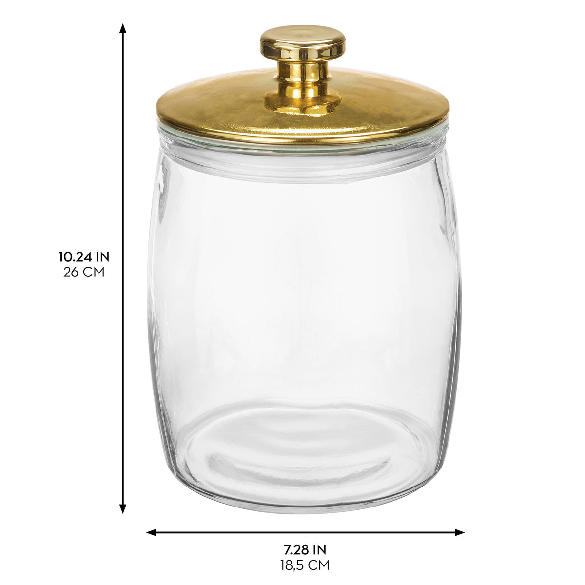 iDesign – Glass Container 4.22l – 26015 – detail view 2