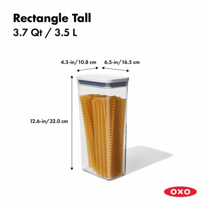 OXO – POP Good Grips Container 3.5 L – rectangle – airtight – detail view 2