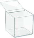 iDesign – Organizer box with Lid Clarity – 10.2x10.2x10.2 –