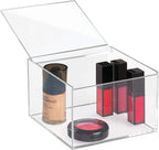 iDesign – Organizer box with Lid Clarity – 15.2x15.2x10.2 – – detail view 6