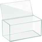 iDesign – Organizer box with Lid Clarity – 20.3x10.2x10.2 –