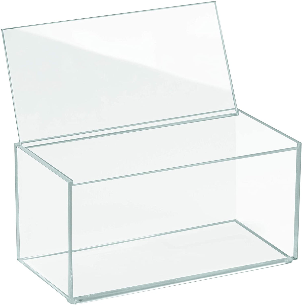 iDesign – Organizer box with Lid Clarity – 20.3x10.2x10.2 –