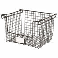 iDesign – Steel basket large black – Classico – 91007EU