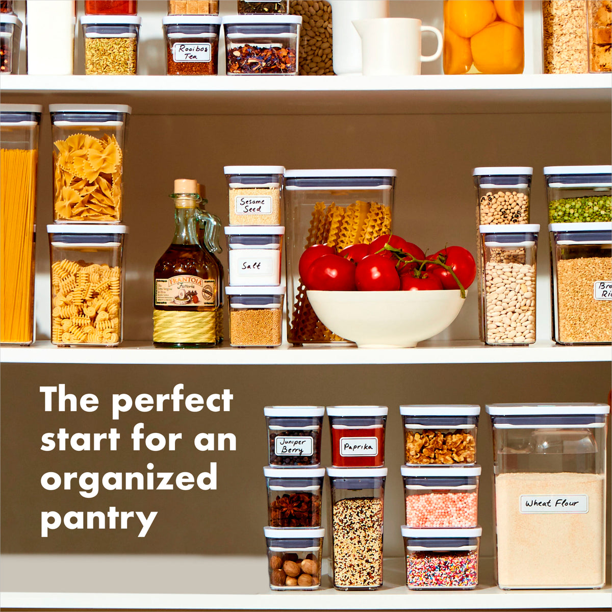 OXO – POP Good Grips Container Set of 5 – small square – detail view 4