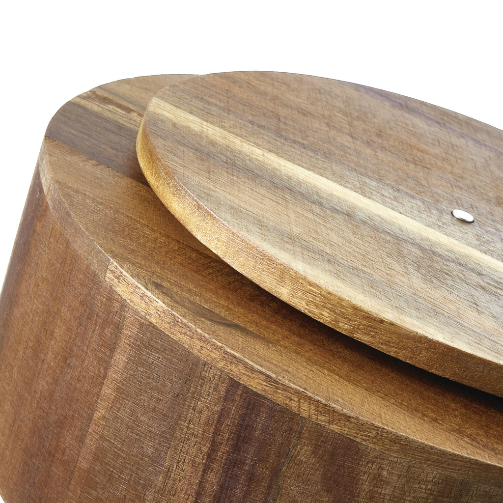 iDesign – Acacia Lazy Susan 27 cm – 40056 – detail view 12